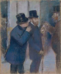 Portretten op de beurs, ca. 1878-79