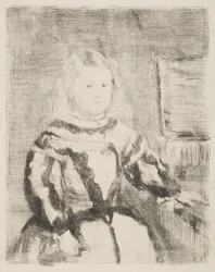 De Infanta Margarita, naar Velázquez, 1862-64