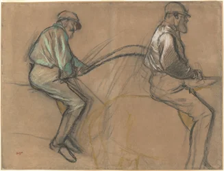 Twee Studies van een Jockey