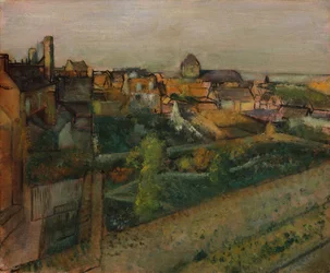 Uitzicht op Saint-Valéry-sur-Somme