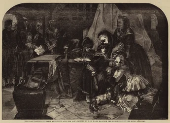 Het laatste afscheid van Marie Antoinette en haar zoon