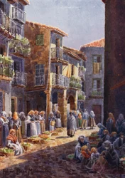 Noord-Spanje: Bejar, een hoek op de markt