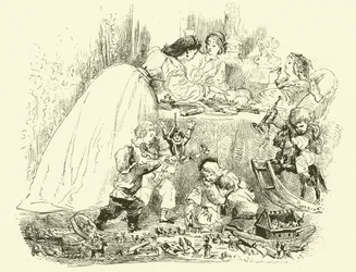 Scènes uit het Parijse leven: nieuwjaarsdag voor kinderen