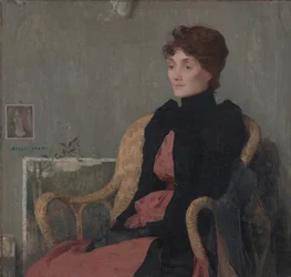Portret van een vrouw, ca. 1891