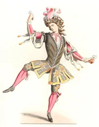 Fransman in danskostuum