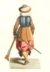 Musketier van Frans Vlaanderen