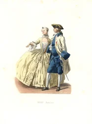 Officier en dame van kwaliteit, Frankrijk