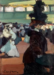 Op een bal, 1905