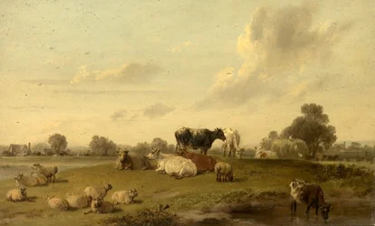 Landschap met Vee en Schapen
