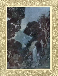 De Rubaiyat van Omar Khayyam geïllustreerd door Edmund Dulac
