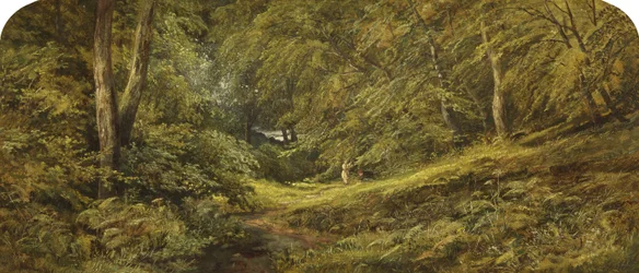 Schets - In het Bos