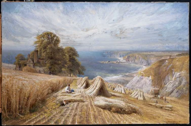 Oogsten aan de Zuidkust, 1869