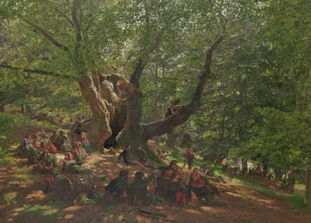 Robin Hood en zijn Vrolijke Mannen in Sherwood Forest, 1859