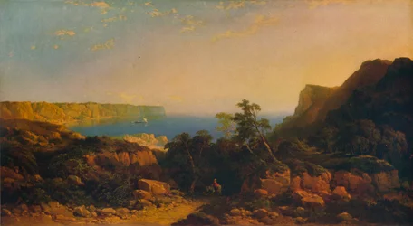 Vanuit Mulgrave Woods, nabij Whitby, 1860