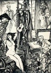 De Cartoonist - Fase VI, ca. 1920
