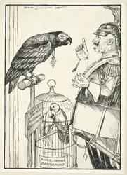 De haatlied (Een beetje suiker voor de vogel), illustratie uit The Kaiser