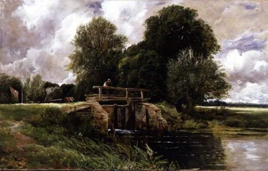 Door een sluis gaan