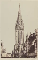 Kerk van Saint-Pierre, Caen,1855 (foto)