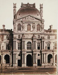 Het paviljoen Richelieu van het Louvre