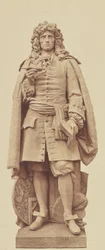[Mignard", standbeeld van Jean Baptiste Joseph de Bay, decoratie van het Louvre, Parijs].