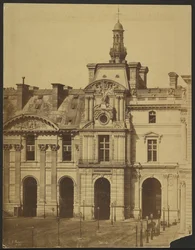 [Het Louvre, Paviljoen van Rohan].