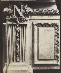 Decoratief Element, Nieuwe Louvre, ca. 1856