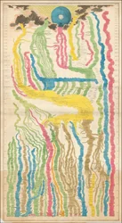 1809 Franse kaart van de geschiedenis door Édouard Hocquart
