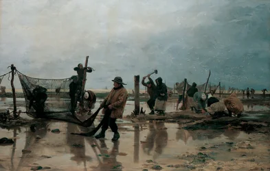 Netten vastmaken, 1885