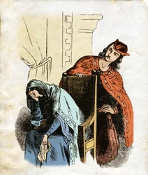 Illustratie voor Ivanhoe (ets)
