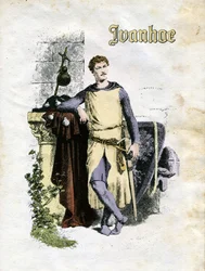 Illustratie voor Ivanhoe (ets)