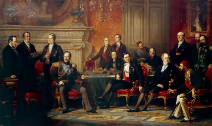 Het Congres van Parijs in 1856