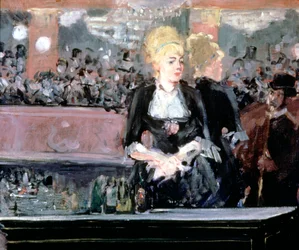 Bar bij Folies Bergère, 1881
