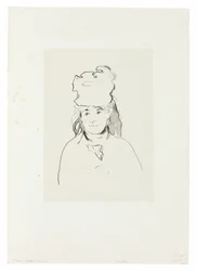 Berthe Morisot in Silhouet