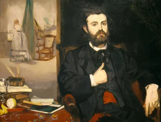 Portret van de dichter Zacharie Astruc