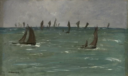 Boten bij Berck-sur-Mer