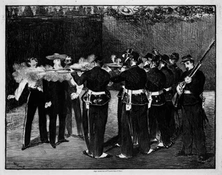 Executie van keizer Maximiliaan van Mexico