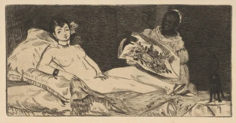 Olympia klein bord, 1867