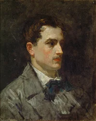 Portret van Antonin Proust (olieverf op doek)