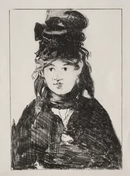 Portret van Berthe Morisot