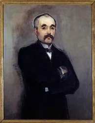 Portret van Georges Clemenceau (1841-1929)