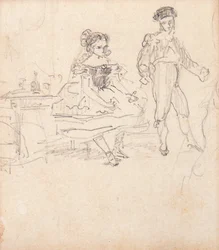 Spaans koppel, 1862