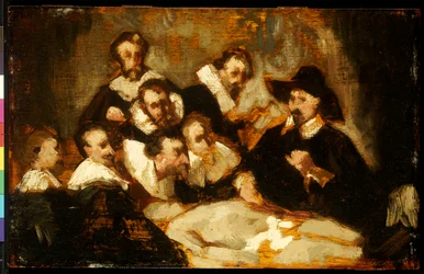 De Anatomieles, naar Rembrandt