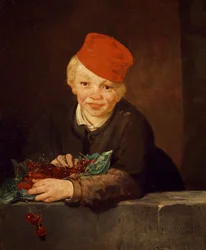 De jongen met de kersen