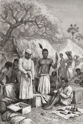 Abdullah Souzi, Jacob Wainright en James Chouma, Dr. David Livingstone