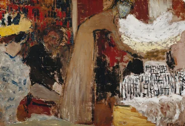 Bij de voorstelling; Au Spectacle, ca. 1895