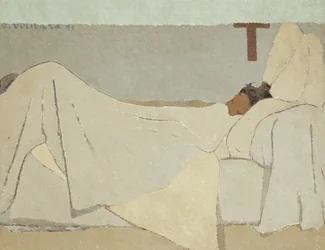 In bed, 1891