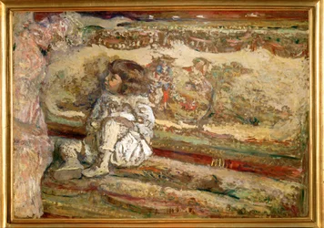 Claude Bernheim de Villers, rond 1906 (papier op multiplex)