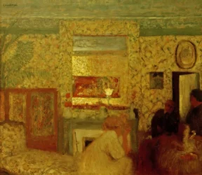 De salon van de Natansons, rue Saint-Florentin