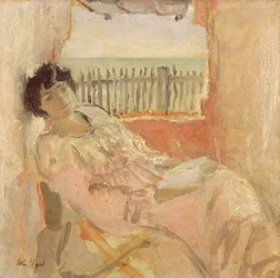 Madame Hessel aan de Kust, 1904