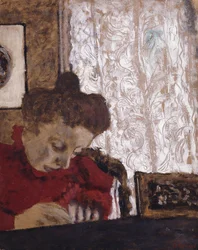 Marie Vuillard Schrijvend